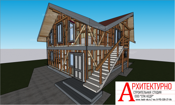 Проектирование домов,  бань,  коттеджей,  Проект дома,  дизайн. — фото 3